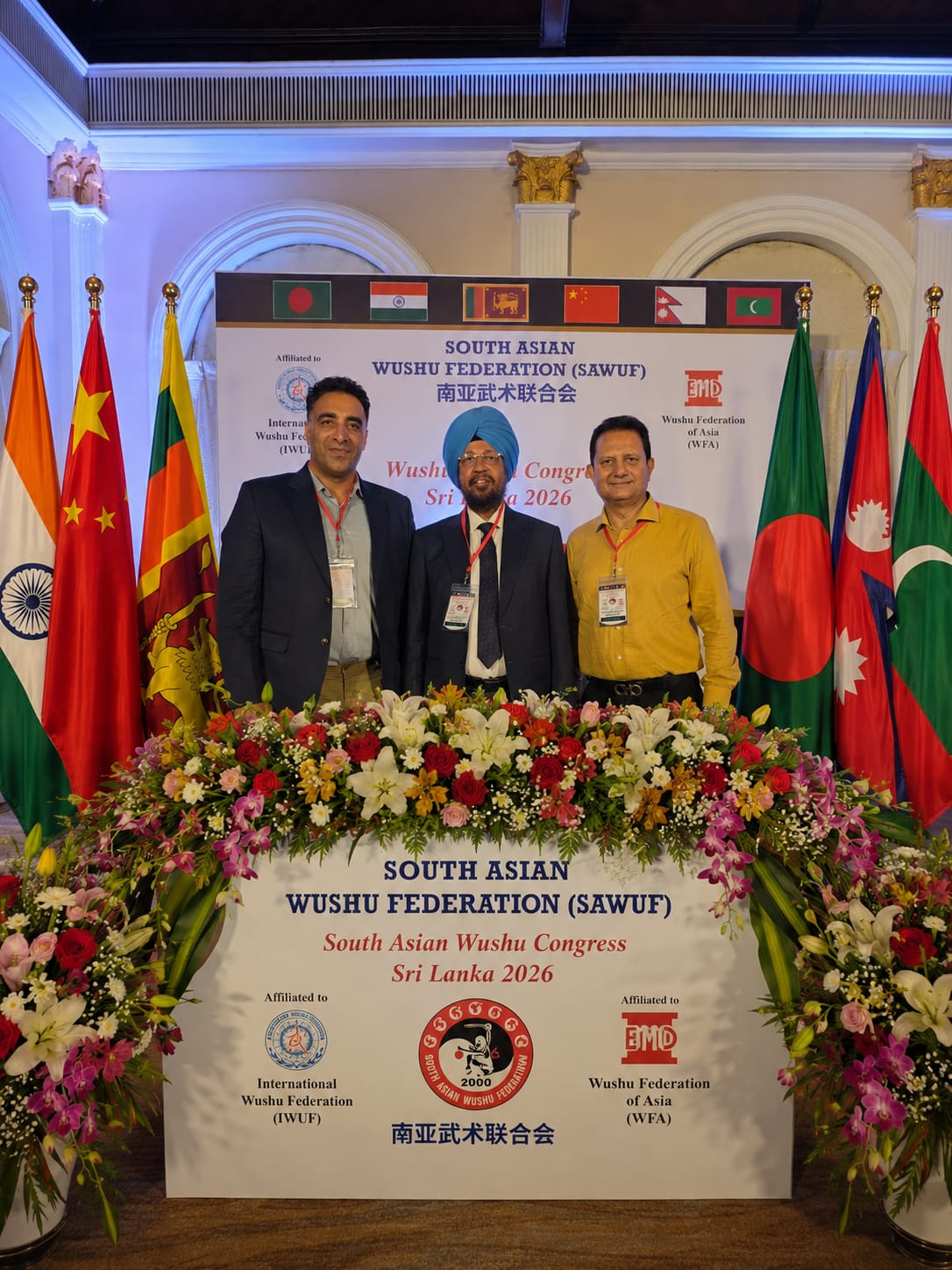 Saraf of J&K elected treasurer of SAWF 